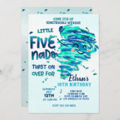 Fivenado Uitnodiging (Voorkant / Achterkant)