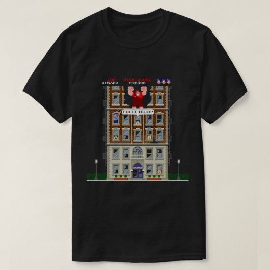 Fix-It Felix Jr. Essential T-Shirt (Design voorkant)