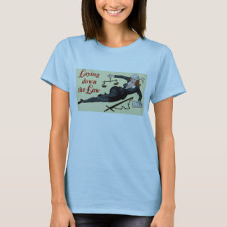 Fixation du T-shirt des femmes de loi