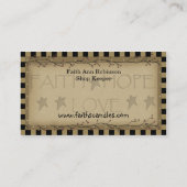 Fixations primaires Carte de visite principal (Dos)