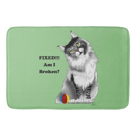 Fixed Kitty Badmat (Voorkant)