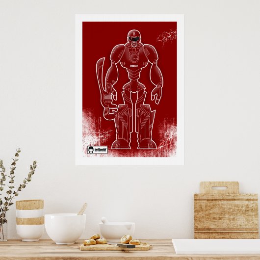 FIXER BOTS POSTER (Keuken)