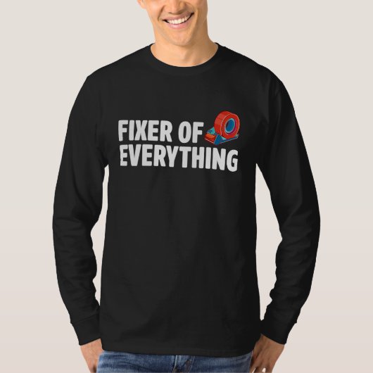 Fixer Of Everything Car  Automobile Mechanic Car R T-shirt (Voorkant)