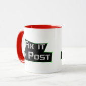 "Fixez-le tasse de VFX dans courrier" (Devant gauche)
