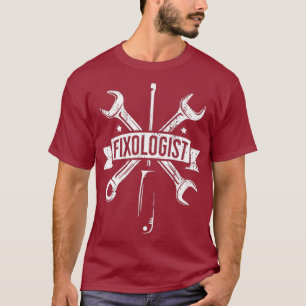 Fixoloog Funny Craftsmen zwaait de heer Fix het af T-shirt