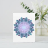 Fiyrnaheh Fractal Mandala Briefkaart (Staand voorkant)