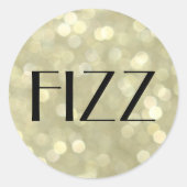 FIZZ sur Sticker Bubbles Champagne (Devant)