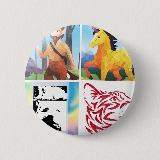 Fizzer Ronde Button 5,7 Cm (Voorkant)