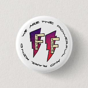 Fizzle Force Logo Ronde Button 3,2 Cm