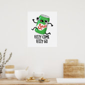 Fizzy come Fizzy Go Funny Soda Pop Pun Poster (Keuken)