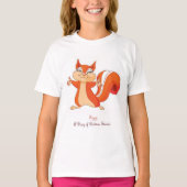Fizzy le T-shirt d'écureuil (Devant)