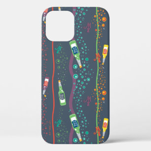 Fizzy Lifting Drink Pattern iPhone 12 Hoesje