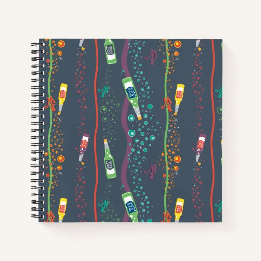 Fizzy Lifting Drink Pattern Notitieboek (Voorkant)