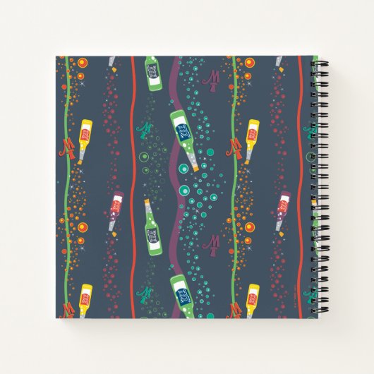 Fizzy Lifting Drink Pattern Notitieboek (Achterkant)