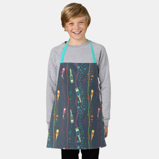 Fizzy Lifting Drink Pattern Schort (Gedragen)