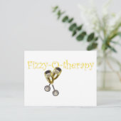 Fizzy-o-therapie Briefkaart (Staand voorkant)