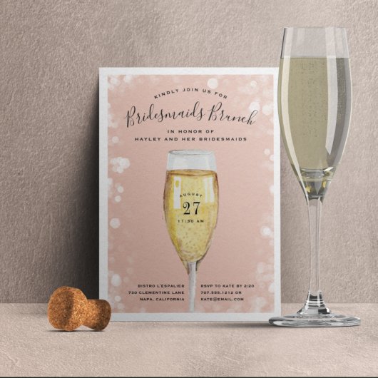 Fizzy Pop | Bridesmaids Brunch Invitation