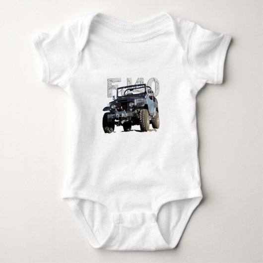 FJ40 Landcruiser Apparel Romper (Voorkant)
