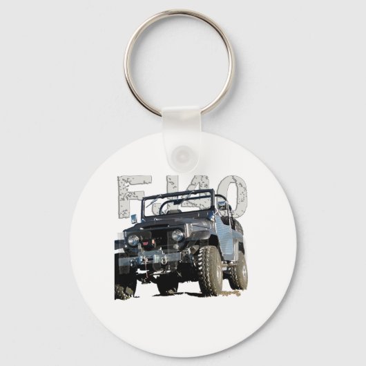 FJ40 Landcruiser Apparel Sleutelhanger (Voorkant)