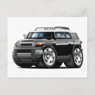 Fj Cruiser Black Car Briefkaart
