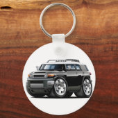 Fj Cruiser Black Car Sleutelhanger (Voorkant)