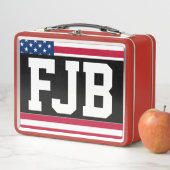FJB BIDEN BRANDON RETRO METAL LUNCHBOXEN (In situ)