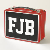 FJB BIDEN BRANDON RETRO METAL LUNCHBOXEN (Achterkant)