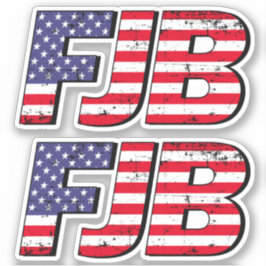 FJB F Biden Grappige anti Biden pro Trump 2024 Sticker
