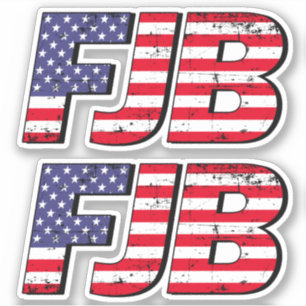 FJB F Biden Grappige anti Biden pro Trump 2024 Sticker