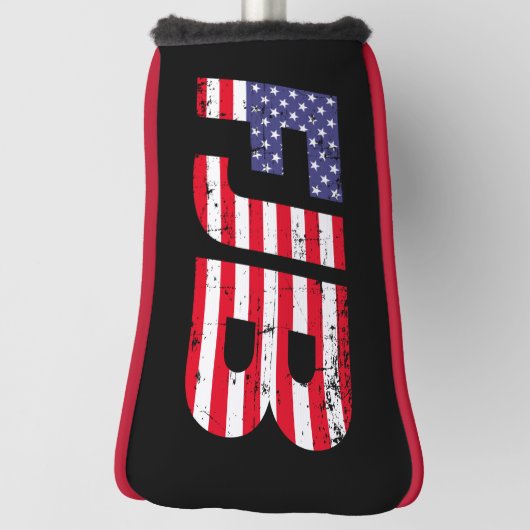 FJB grappige anti joe Biden pro troef 2024 Golfheadcover (Draai 90)