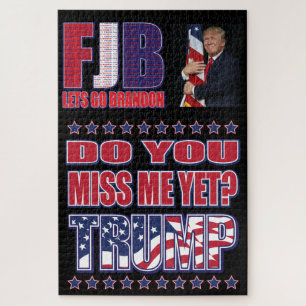 FJB - Laten we Brandon gaan - President Trump Legpuzzel