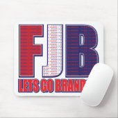 FJB—Lets-Go-Brandon Muismat (Met muis)