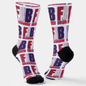 FJB Lets Go Brandon Sokken (Gebogen)