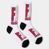 FJB Lets Go Brandon Sokken (Rechts)