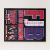 FJB - Trump Miss Me Toch Legpuzzel (Horizontaal)