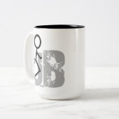 #FJB TWEEKLEURIGE KOFFIEMOK (Voorkant links)