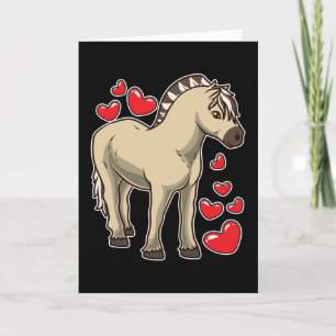 Fjord Horse Gift Idea Kaart