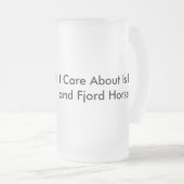 Fjords en Beer Matglas Bierpul (Voorkant rechts)