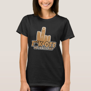 Fk Off Ho Jaaiye Aap Bollywood Sarcasme  Hindi Pu T-shirt