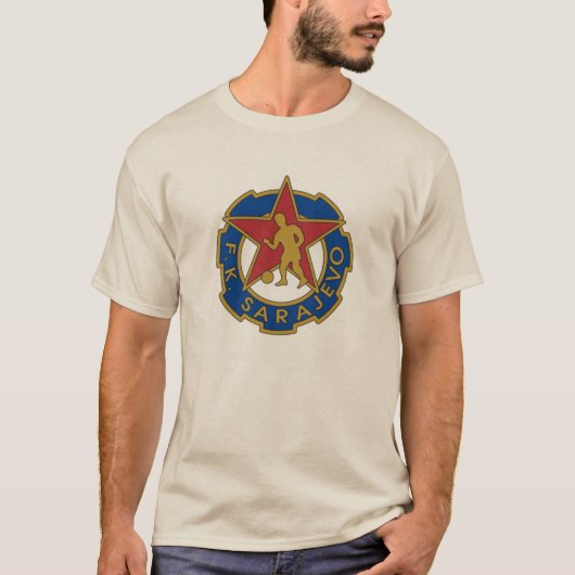 FK Sarajevo Throwback T-Shirt (Voorkant)