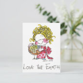 FL-003 Love Earth Briefkaart (Staand voorkant)
