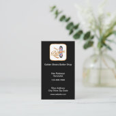 Flaappppppppppp Budget Barber Shop Cartes de visit (Debout devant)