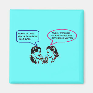 Flacer Un Aimant À Réfrigérateur Humour Twisted Sn