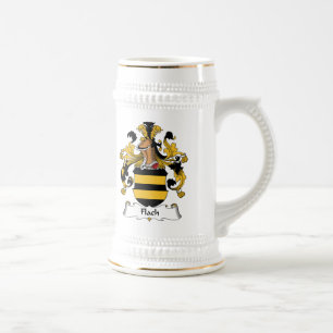 Flach Family Crest Bierpul