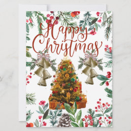 Flache Grußkarte Kaart