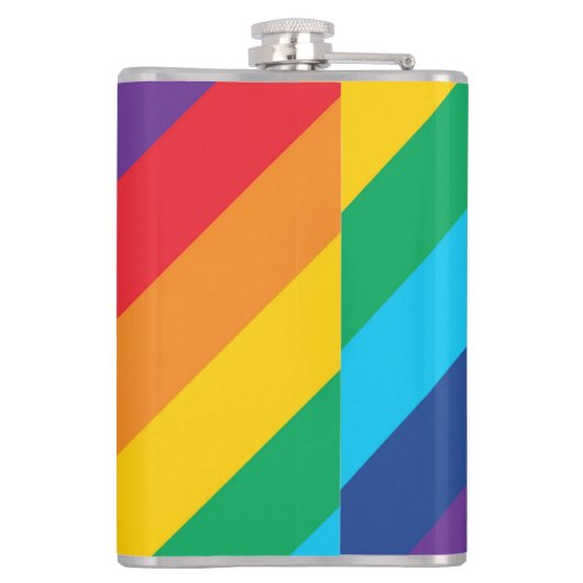 Flacon à 8 oz en vinyle LGBTQ (Dos)