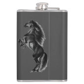 Flacon à cheval droit - Texte et couleurs personna (Dos)