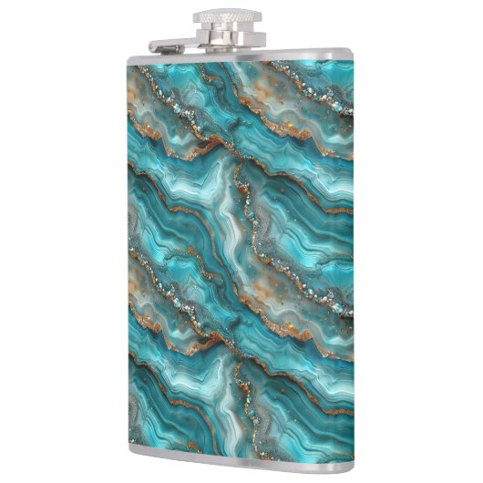 Flacon à impression d'agate (Gauche)