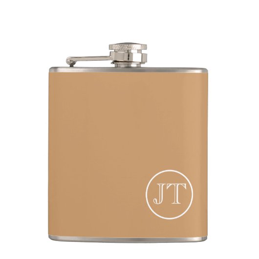 Flacon à monogramme personnalisé (Devant)