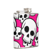 Flacon à motif crâne rose (Droite)